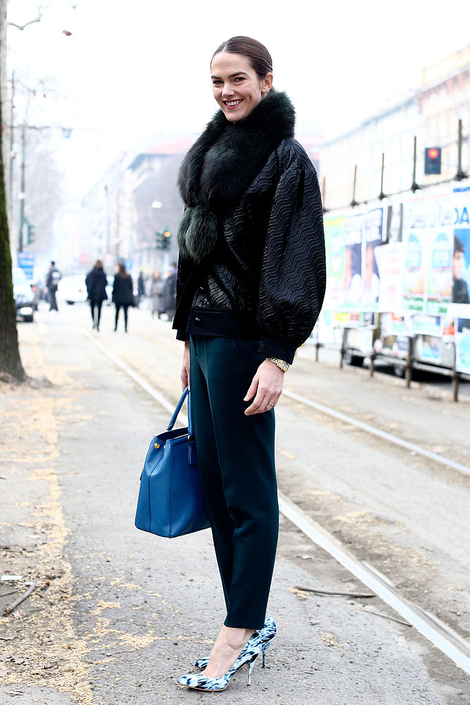 Milan Fashion Week Street Style Fall 2013 Milan Fashion Week Street Style Fall 2013