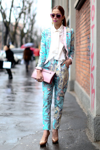 Milan Fashion Week Street Style Fall 2013 Milan Fashion Week Street Style Fall 2013