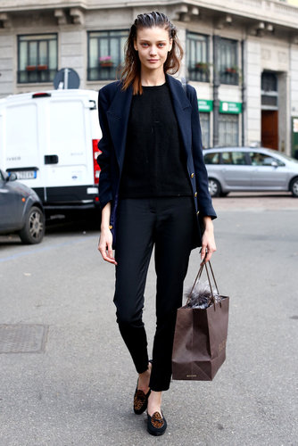 Milan Fashion Week Street Style Fall 2013 Milan Fashion Week Street Style Fall 2013