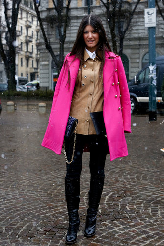 Milan Fashion Week Street Style Fall 2013 Milan Fashion Week Street Style Fall 2013