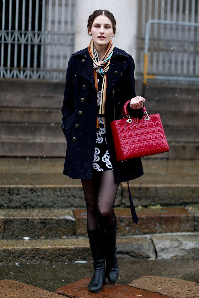 Milan Fashion Week Street Style Fall 2013 Milan Fashion Week Street Style Fall 2013