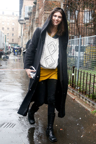Milan Fashion Week Street Style Fall 2013 Milan Fashion Week Street Style Fall 2013