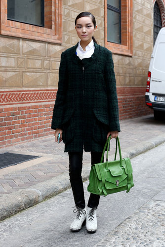 Milan Fashion Week Street Style Fall 2013 Milan Fashion Week Street Style Fall 2013