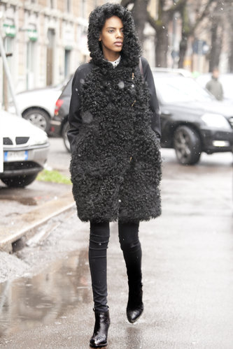 This all-black outfit was all about the texture!
This all-black outfit was all about the texture!