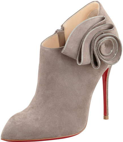 Christian Louboutin Mrs. Baba Suede Bootie