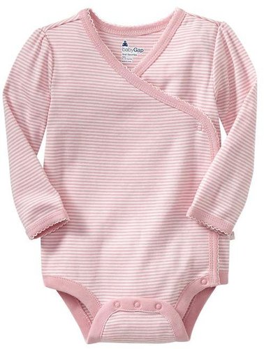 Favorite striped V-neck bodysuit