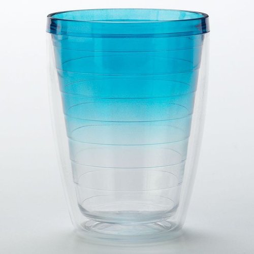 Sonoma life + style® blue mist insulated double old-fashioned cup
