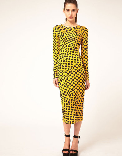 Danielle Scutt Dress In Polka Dot Print