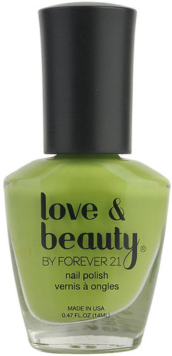 Love 21 Mean Green Nail Polish