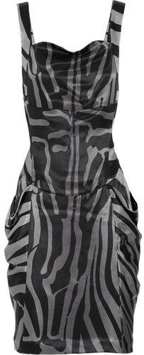 Temperley London Clea silk-twill dress