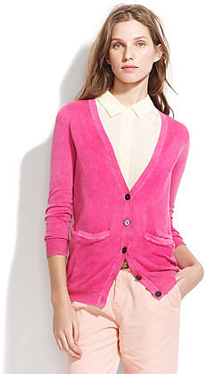 Colorwash cardigan
