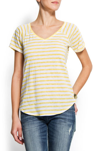 Cotton striped t-shirt