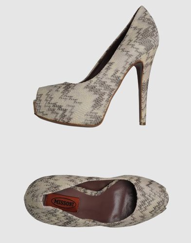 MISSONI Pumps with open toe