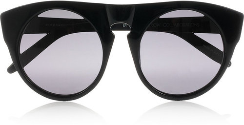 Alexander Wang Round-frame acetate sunglasses