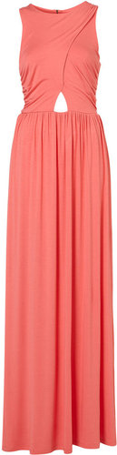 Wrap Jersey Maxi Dress