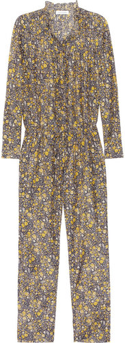 Étoile Isabel Marant Jane floral-print cotton and silk-blend jumpsuit