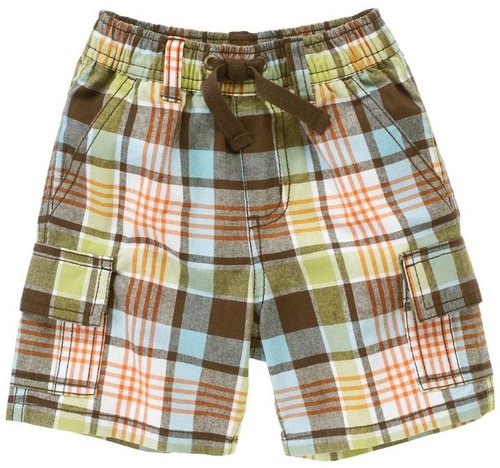 Plaid Cargo Short