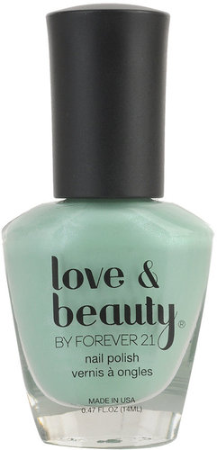 Love 21 Fresh Mint Nail Polish