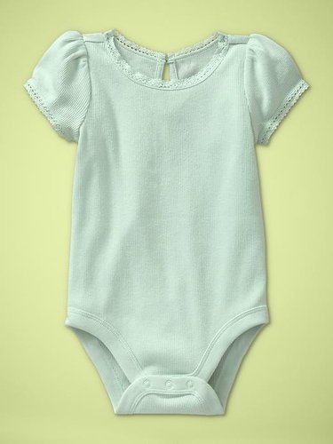 Lace trim bodysuit