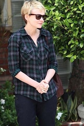 Rails Kendra Gauze Plaid Shirt in Black/Green
