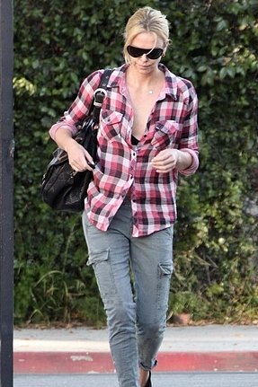 Rails Kendra Gauze Plaid Shirt in Red/Gray