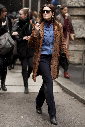 Milan Fashion Week Street Style Fall 2013 Milan Fashion Week Street Style Fall 2013