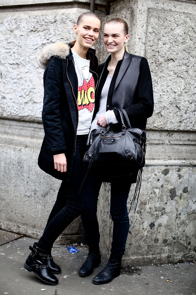 Milan Fashion Week Street Style Fall 2013 Milan Fashion Week Street Style Fall 2013
