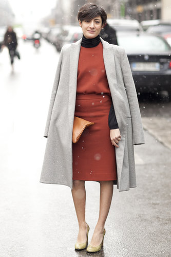 Milan Fashion Week Street Style Fall 2013 Milan Fashion Week Street Style Fall 2013