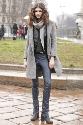 Milan Fashion Week Street Style Fall 2013 Milan Fashion Week Street Style Fall 2013