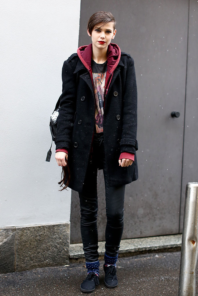 Milan Fashion Week Street Style Fall 2013 Milan Fashion Week Street Style Fall 2013