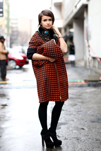 Milan Fashion Week Street Style Fall 2013 Milan Fashion Week Street Style Fall 2013