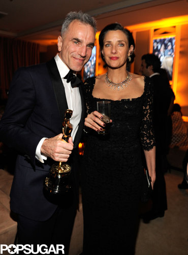 Daniel Day Lewis and Rebecca Miller made their way into the Vanity Fair after-party in LA.
Daniel Day Lewis and Rebecca Miller made their way into the Vanity Fair after-party in LA.