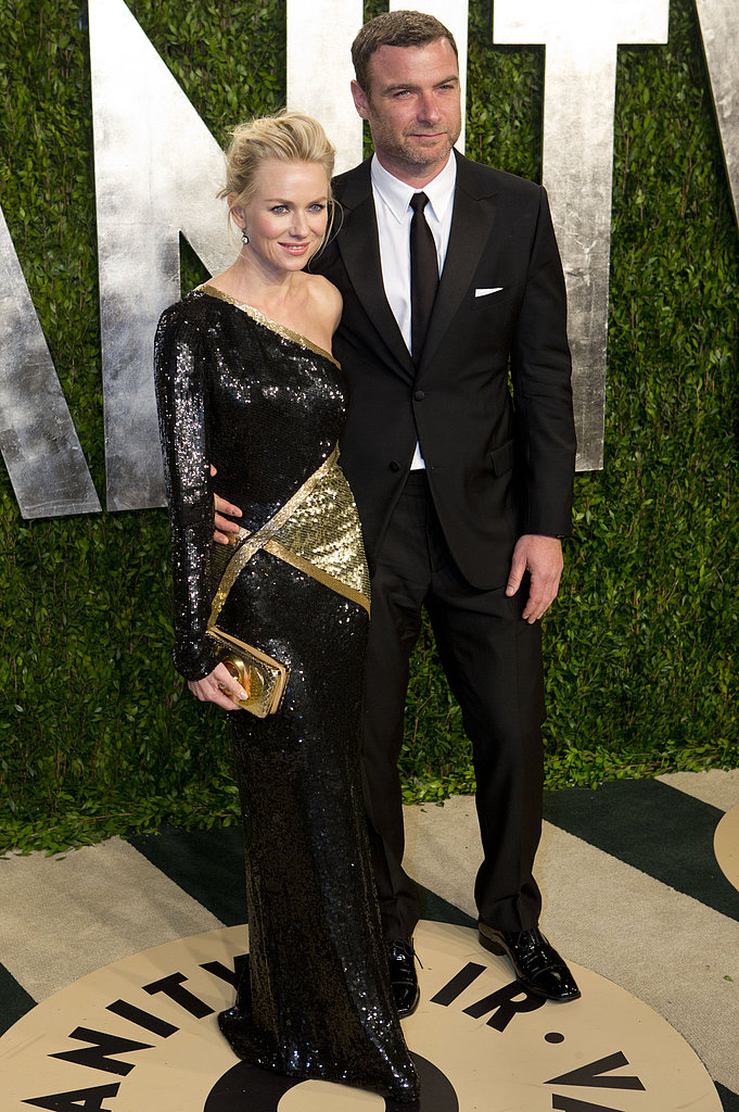 Naomi Watts and Liev Schreiber arrived at the Vanity Fair Oscar party.
Naomi Watts and Liev Schreiber arrived at the Vanity Fair Oscar party.