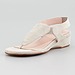 Taryn Rose Low-Wedge Thong Sandal