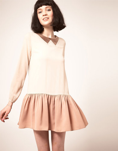 Long sleeved mini dresses