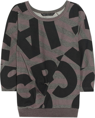 Marc by Marc Jacobs Printed cotton-jersey sweatshirt