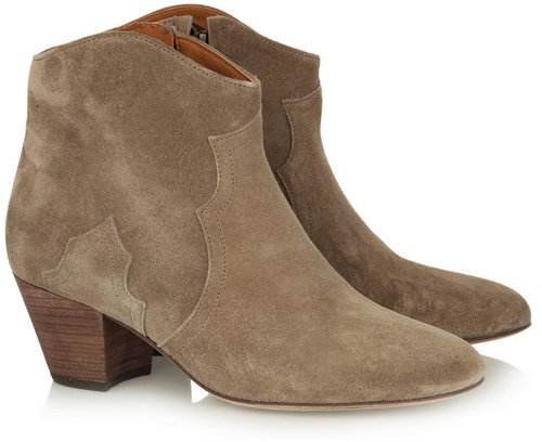 Isabel Marant Dicker suede ankle boots