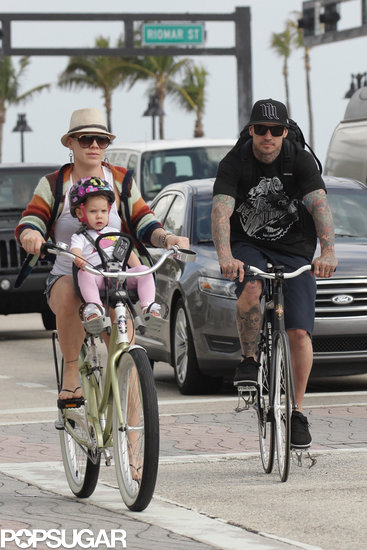 Bikini-Clad Pink Flaunts Rock Hard Abs and Bikes With Her Family in Florida Bikini-Clad Pink Flaunts Rock Hard Abs and Bikes With Her Family in Florida