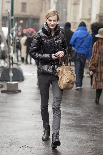 Proof that puffers can be stylish.
Proof that puffers can be stylish.
