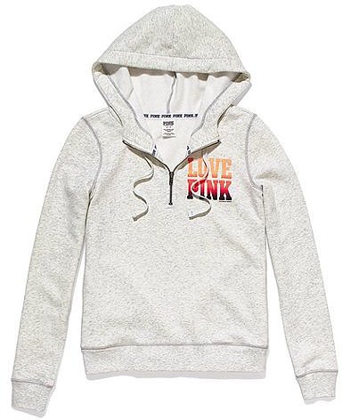 PINK Half-Zip Hoodie