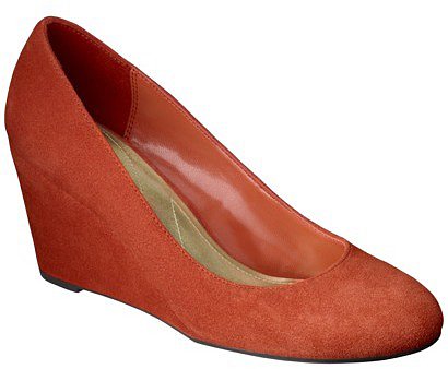 Merona Melinda Wedge Orange