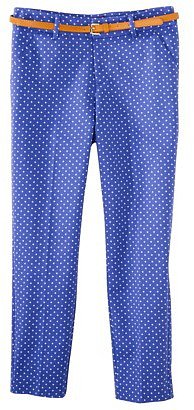 Merona® Women's Tailored Ankle Pant w/Belt (Fit 2) - Amparo Blue