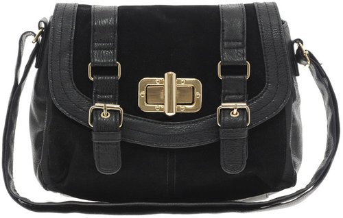 New Look Fergie Suedette Panel Cross Body