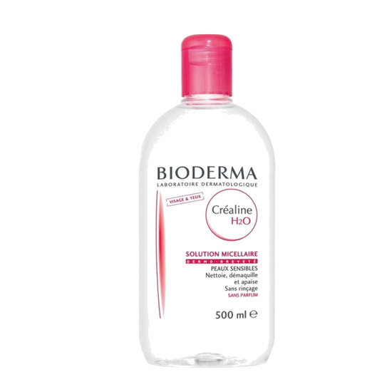 Stubborn makeup doesn't stand a chance against Bioderma Crealine H2O Micellaire Solution ($34). The cleanser is specially formulated for both the face and the eyes and wicks away any and all traces of dirt and makeup.
Stubborn makeup doesn't stand a chance against Bioderma Crealine H2O Micellaire Solution ($34). The cleanser is specially formulated for both the face and the eyes and wicks away any and all traces of dirt and makeup.