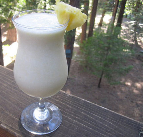 Stick to the tried and true with this traditional piña colada recipe.
Stick to the tried and true with this traditional piña colada recipe.
