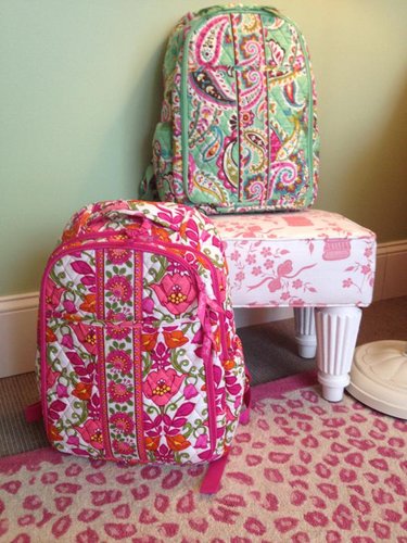 Backpack Baby Bag in Lily Bell and Tutti Frutti ($115)
Backpack Baby Bag in Lily Bell and Tutti Frutti ($115)