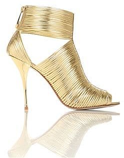 BETISA - Fine leather strand high heel