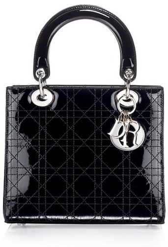 Dior Lady Dior Patent Cannage Bag