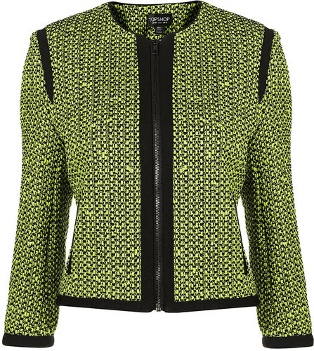Co-ord Fluro Boucle Jacket