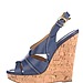 Chloe Leather and Cork Wedge